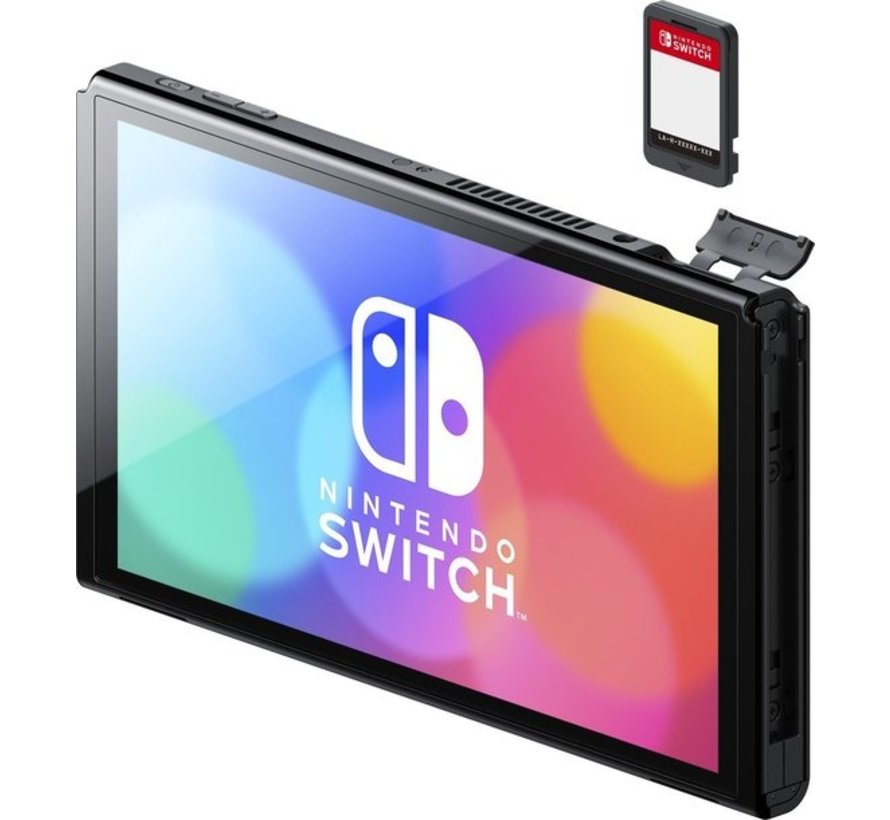 Nintendo Switch OLED Blauw/Rood